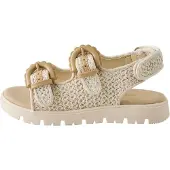 Next Sandalias crema