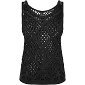 Imily Bela Top de punto negro