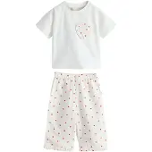 Next Pijama 'Valentine' rojo / blanco