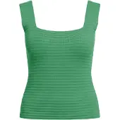 Imily Bela Top de punto verde