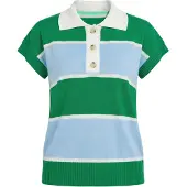 Imily Bela Jersey azul claro / verde / blanco