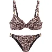 LASCANA Bikini marrón / moca / negro