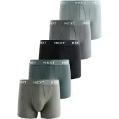 Next Calzoncillo boxer azul ahumado / azul cian / piedra / oliva / negro