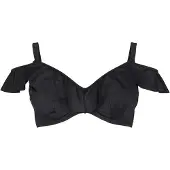 Swim By Zizzi Top de bikini 'Sallica' negro