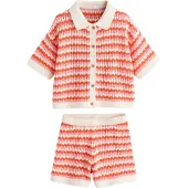 Next Conjunto langosta / rosa / blanco