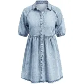 Imily Bela Vestido azul denim
