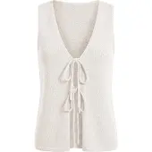 Imily Bela Chaleco de punto offwhite