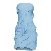 Imily Bela Vestido de gala azul oscuro