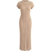 Imily Bela Vestido de punto moca