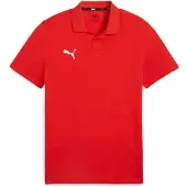 Puma Camiseta funcional 'TeamGoal' rojo / blanco