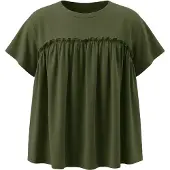 Imily Bela Camiseta verde