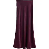 Next Falda rojo vino