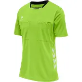 Hummel Camiseta funcional manzana / negro / blanco