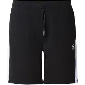Sergio Tacchini Pantalón 'Egeo' negro / blanco