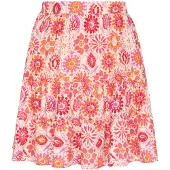 IZIA Falda beige claro / naranja oscuro / rosa / rosa claro