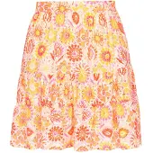 IZIA Falda amarillo / naranja / blanco