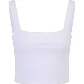 Urban Classics Top negro / blanco