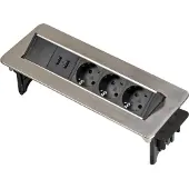Brennenstuhl Regaleta Indesk 2usb 3 Enchufes