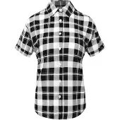 Imily Bela Blusa gris moteado / negro / blanco