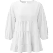 Imily Bela Blusa blanco