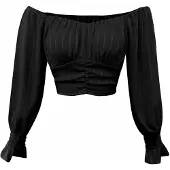 Imily Bela Blusa negro