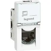 Legrand Int. Zsuvka RJ-45 1 Mod. Mosaic - negro