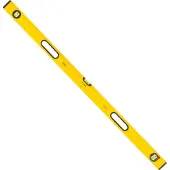 Topex Nivel de aluminio, modelo 600, 120 cm, con 3 ampollas