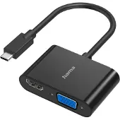 Hama Convertidor Usb-c A Hdmi/vga 200313