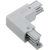 Global 5857600, Conector para iluminación en riel, Gris