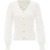 NAEMI Cárdigan blanco