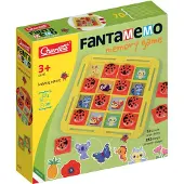 Quercetti Fantamemo Ladybug Naturaleza 12 Cartones Juego De Mesa