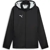 Puma Chaqueta deportiva 'TeamAdditions' negro / blanco