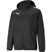 Puma Chaqueta deportiva 'teamLIGA' negro / blanco