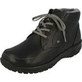 Finn Comfort Botas 'Winterboot Herren 03916 001099 Echtleder in schwarz' negro