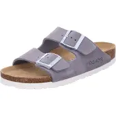 Rohde Zapatos abiertos 'Pantolette Damen 5590/86 Velourleder in grau' lila