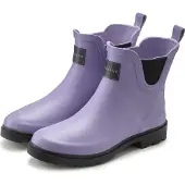 Elbsand Botas de lluvia lila / negro