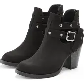 LASCANA Botas de tobillo negro