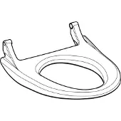 Geberit Asiento de inodoro AquaClean 4000, blanco, 1 unidad.