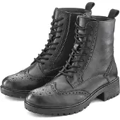 LASCANA Botines con cordones negro