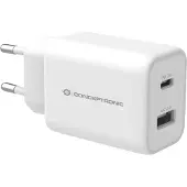Conceptronic Cargador De Pared Usb Usb-c Usb-a 33w