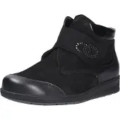 Waldlaufer Botas 'Stiefel Damen 812815 304 001 Echtleder in schwarz' negro