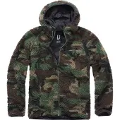 Brandit Chaqueta polar chamois / marrón / verde