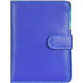 Mywalit Cartera Piel natural 14 cm azul