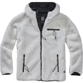 Brandit Chaqueta polar blanco