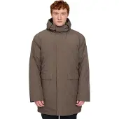 Mazine - Padded Parka - Parka size XL, marrón/gris