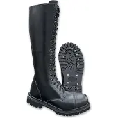 Brandit Botas con cordones negro