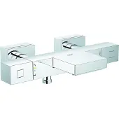 GROHE Batería termostática de pared para ducha GROHTHERM CUBE, cromo