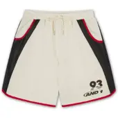 AND1 Pantalón ecru / rojo vivo / negro