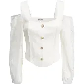 Influencer Blusa blanco