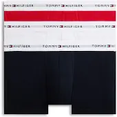 Tommy Hilfiger Underwear Calzoncillo boxer 'Essential' marino / gris claro / rojo / blanco